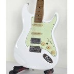 SQOE STRATOCASTER SEST600 WH ROASTED MAPLE