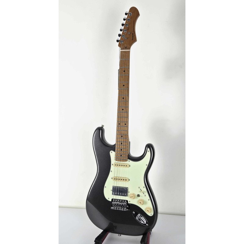 SQOE STRATOCASTER SEST600 SB ROASTED MAPLE