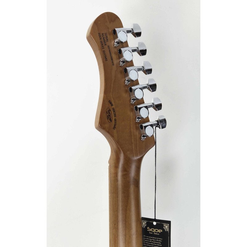 SQOE STRATOCASTER SEST600 SB ROASTED MAPLE
