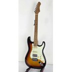 SQOE STRATOCASTER SEST600 SB ROASTED MAPLE