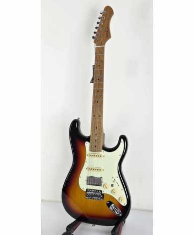 SQOE STRATOCASTER SEST600 SB ROASTED MAPLE