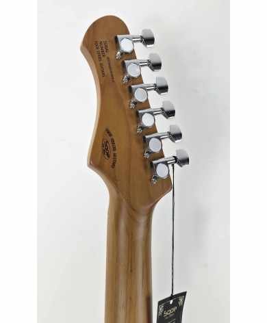 SQOE STRATOCASTER SEST600 SB ROASTED MAPLE