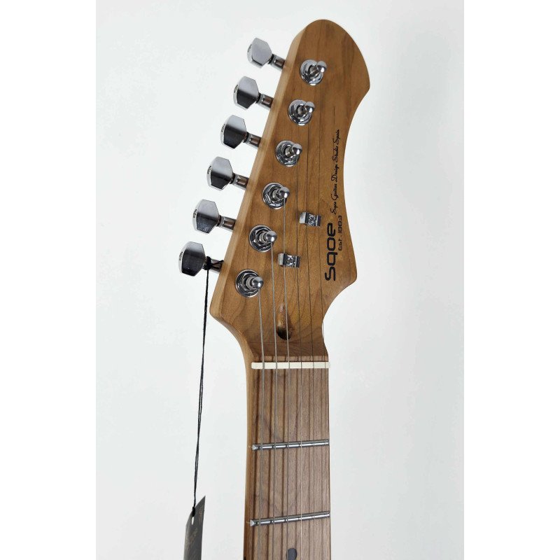 SQOE STRATOCASTER SEST600 SB ROASTED MAPLE