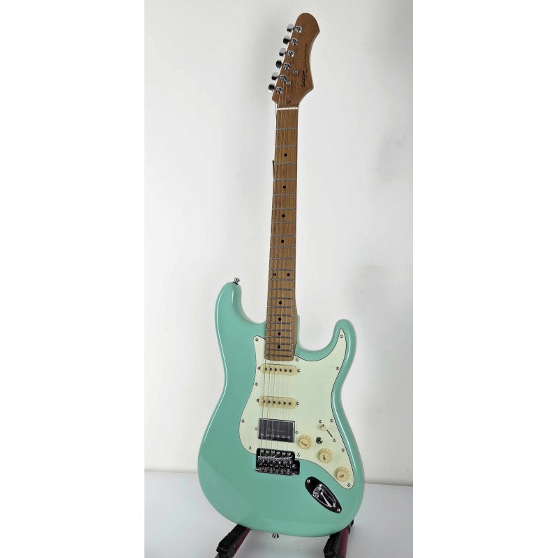SQOE STRATOCASTER SEST600 SB ROASTED MAPLE