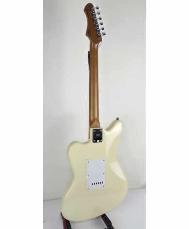 Sqoe JM300-WH ~ Vintage White ~ 22 trastes - Lamainstruments