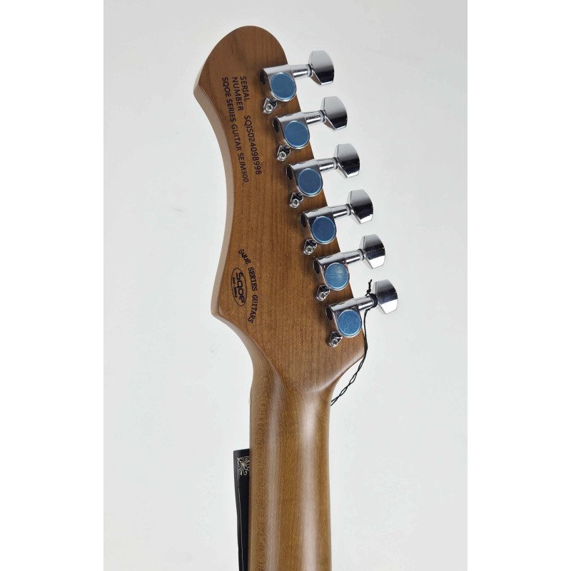 Sqoe JM300-WH ~ Vintage White ~ 22 trastes - Lamainstruments