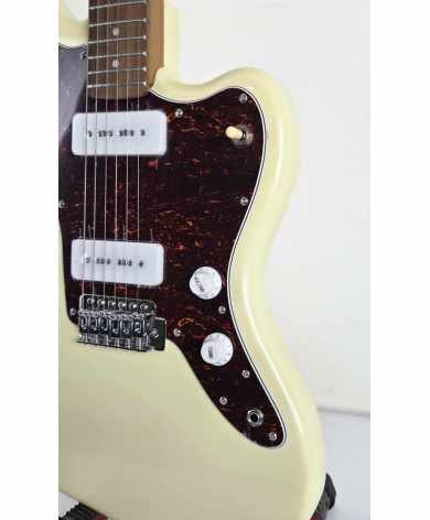 Sqoe JM300-WH ~ Vintage White ~ 22 trastes - Lamainstruments