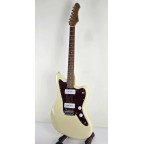 Sqoe JM300-WH ~ Vintage White ~ 22 trastes - Lamainstruments