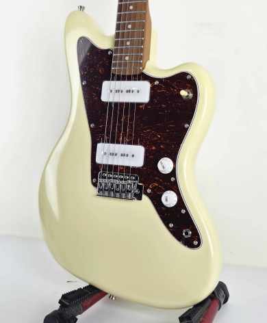 Sqoe JM300-WH ~ Vintage White ~ 22 trastes - Lamainstruments