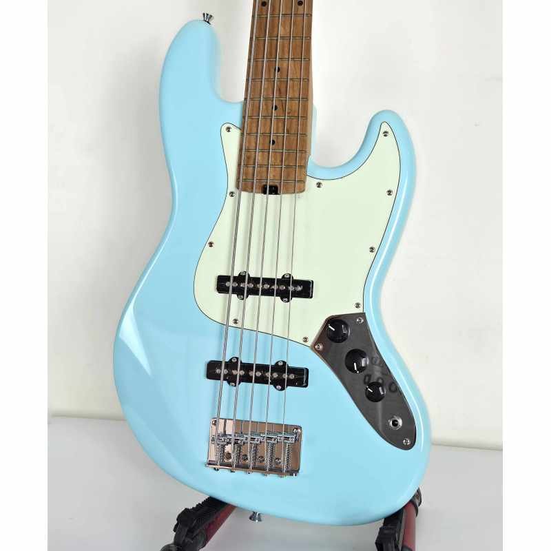 SQOE JAZZ BASS 5 CUERDAS SJB650 BLUE