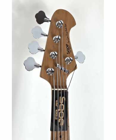 SQOE JAZZ BASS 5 CUERDAS SJB650 BLUE