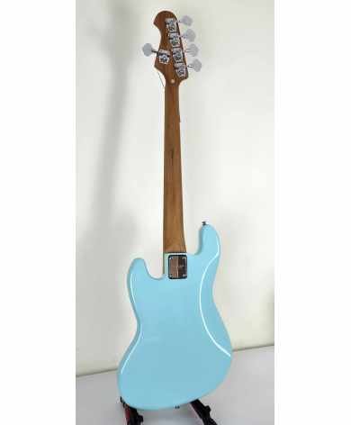 SQOE JAZZ BASS 5 CUERDAS SJB650 BLUE
