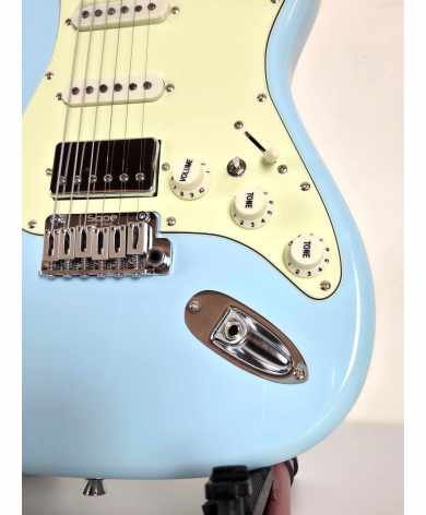 Sqoe Stratocaster SEST700 SBL ~ Sonic Blue