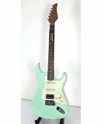 Sqoe Stratocaster SEST700 GR ~ Surf Green