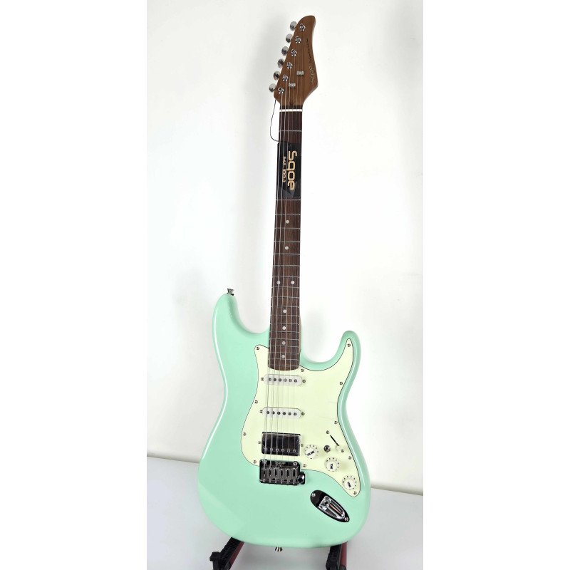Sqoe Stratocaster SEST700 GR ~ Surf Green