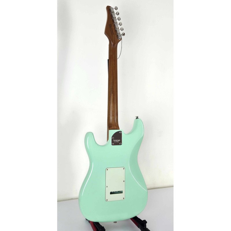 Sqoe Stratocaster SEST700 GR ~ Surf Green