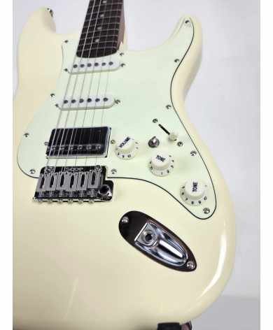 Sqoe Stratocaster SEST700 OWH ~ Olympic White