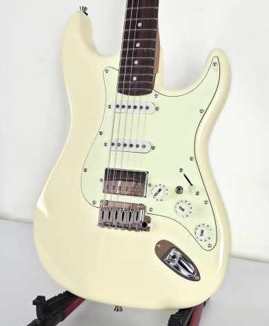 Sqoe Stratocaster SEST700 OWH ~ Olympic White