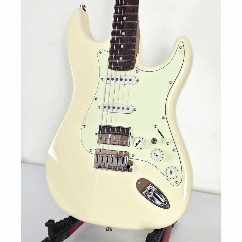 Sqoe Stratocaster SEST700 OWH ~ Olympic White