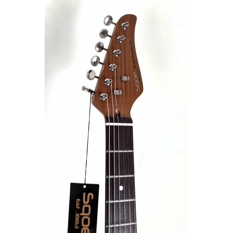Sqoe Stratocaster SEST700 OWH ~ Olympic White