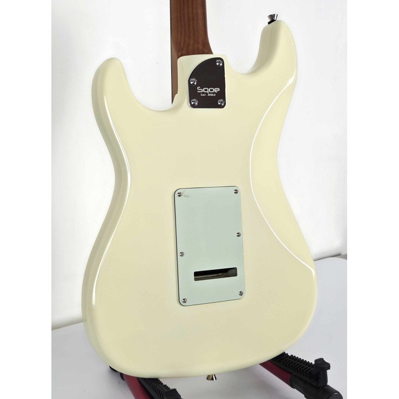 Sqoe Stratocaster SEST700 OWH ~ Olympic White