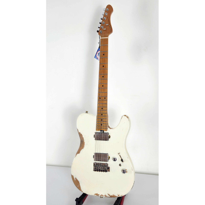 Sqoe SETL960 ~ white ~ relic ~ 22 trastes - Lama Instruments