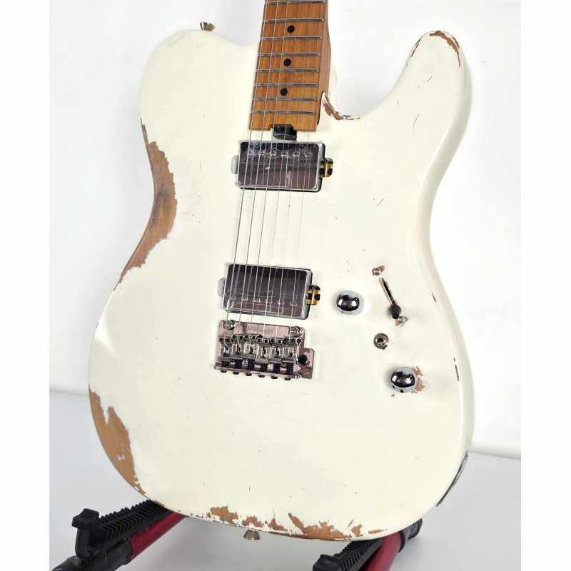 Sqoe SETL960 ~ white ~ relic ~ 22 trastes - Lama Instruments