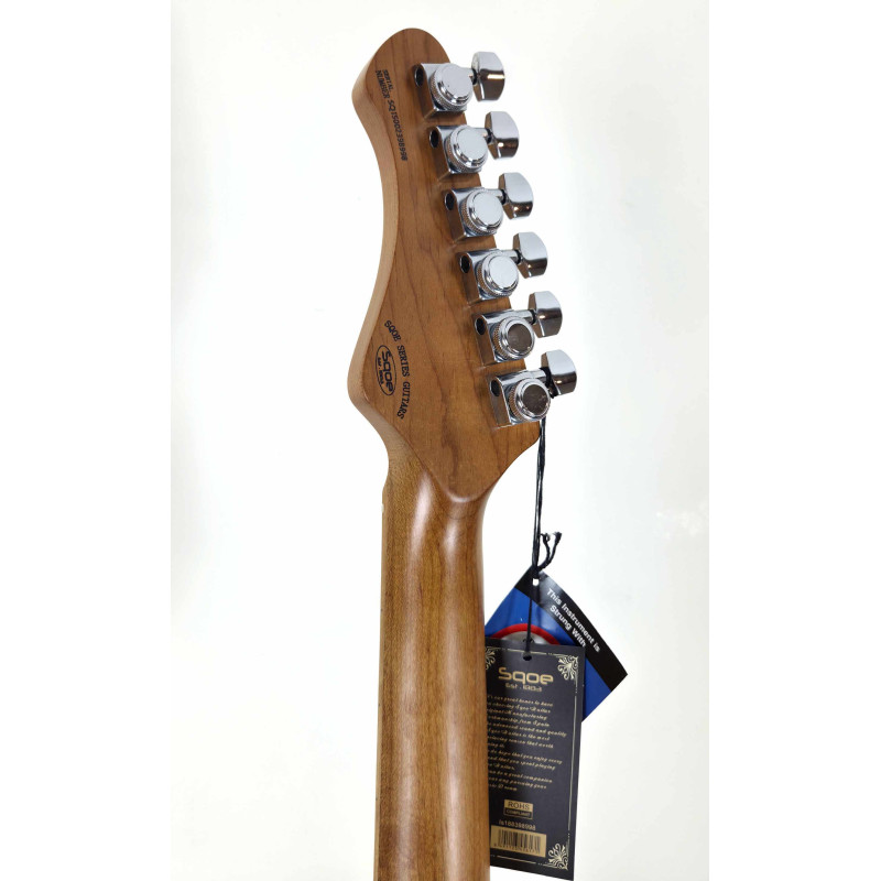 Sqoe SETL960 ~ sonic blue ~ relic ~ 22 trastes - Lama Instruments