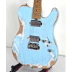 Sqoe SETL960 ~ sonic blue ~ relic ~ 22 trastes - Lama Instruments