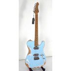 Sqoe SETL960 ~ sonic blue ~ relic ~ 22 trastes - Lama Instruments