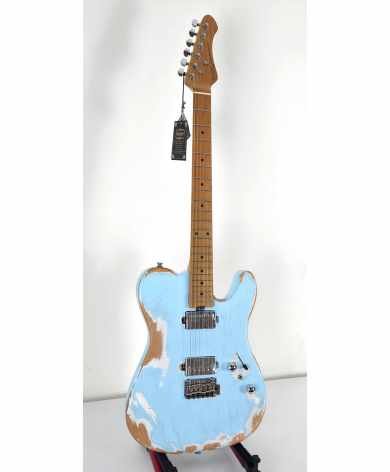 Sqoe SETL960 ~ sonic blue ~ relic ~ 22 trastes - Lama Instruments