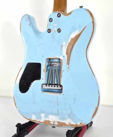 Sqoe SETL960 ~ sonic blue ~ relic ~ 22 trastes - Lama Instruments