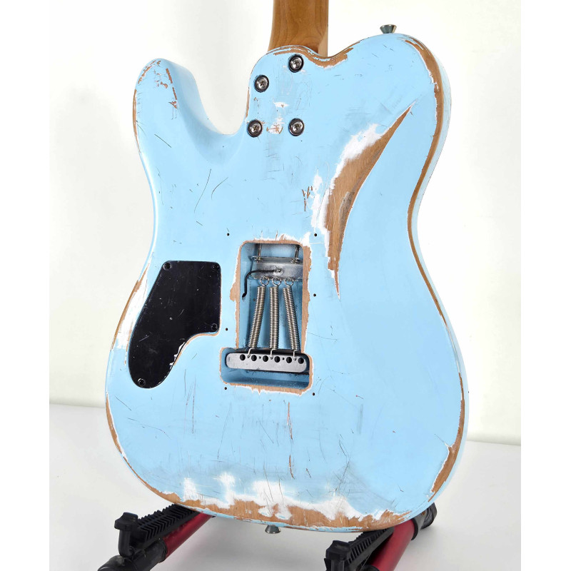 Sqoe SETL960 ~ sonic blue ~ relic ~ 22 trastes - Lama Instruments