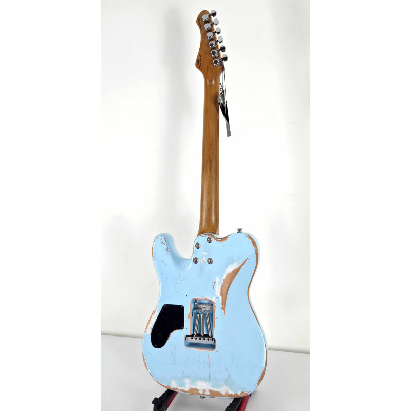 Sqoe SETL960 ~ sonic blue ~ relic ~ 22 trastes - Lama Instruments