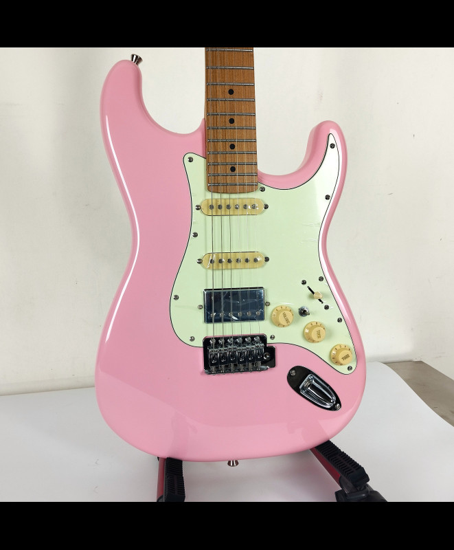 SQOE STRATOCASTER SEST600 PK ROASTED MAPLE