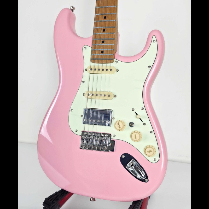 SQOE STRATOCASTER SEST600 PK ROASTED MAPLE