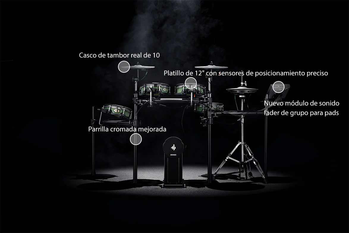 Batería electrónica DONNER DED-500 Pro